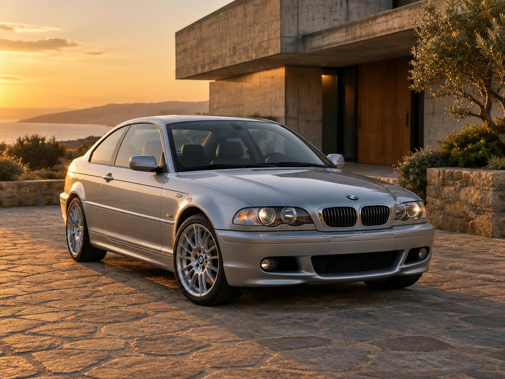E46 vehicle and interior upgrade editorial illustration