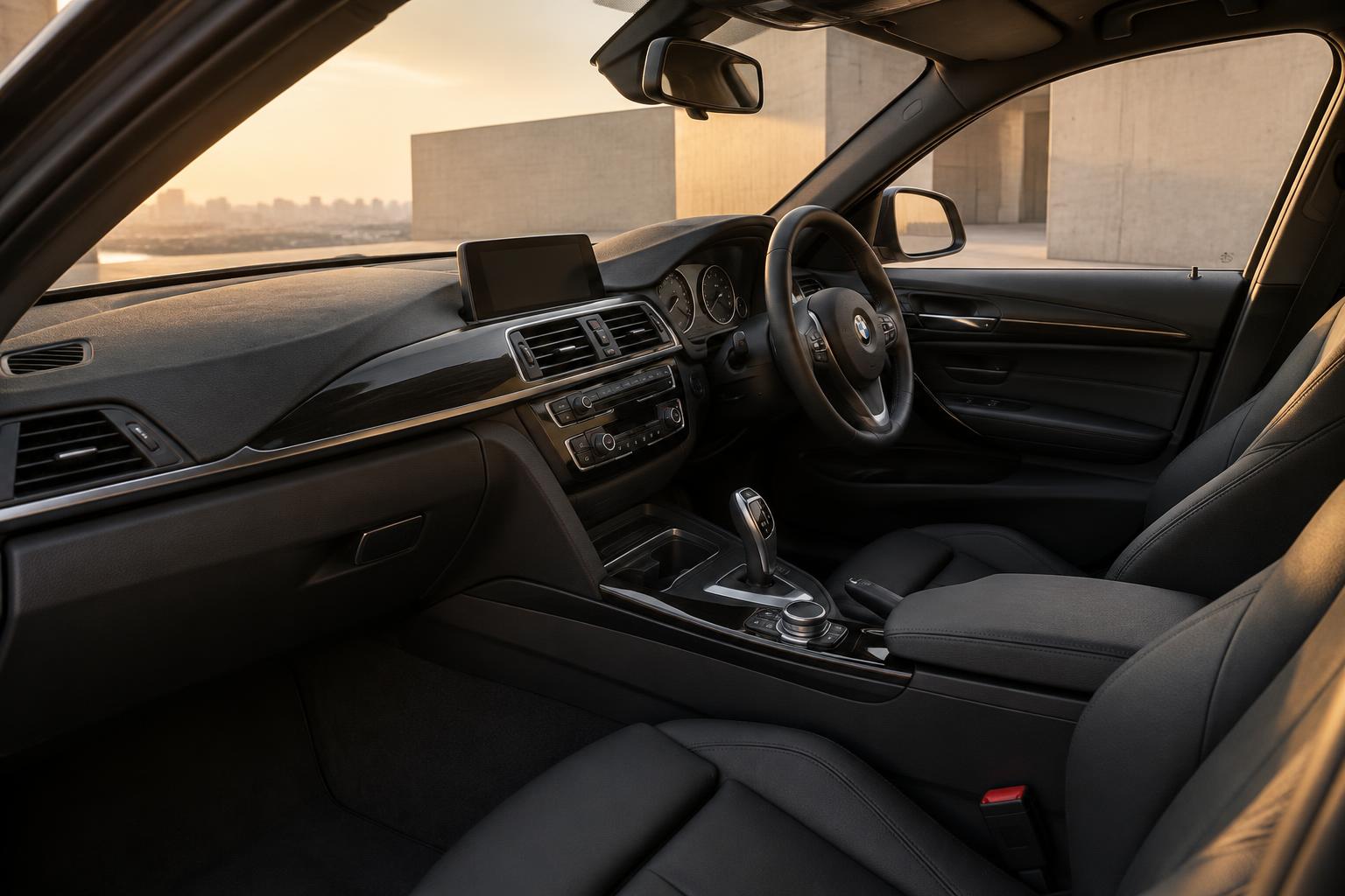 F3X vehicle and interior upgrade editorial illustration